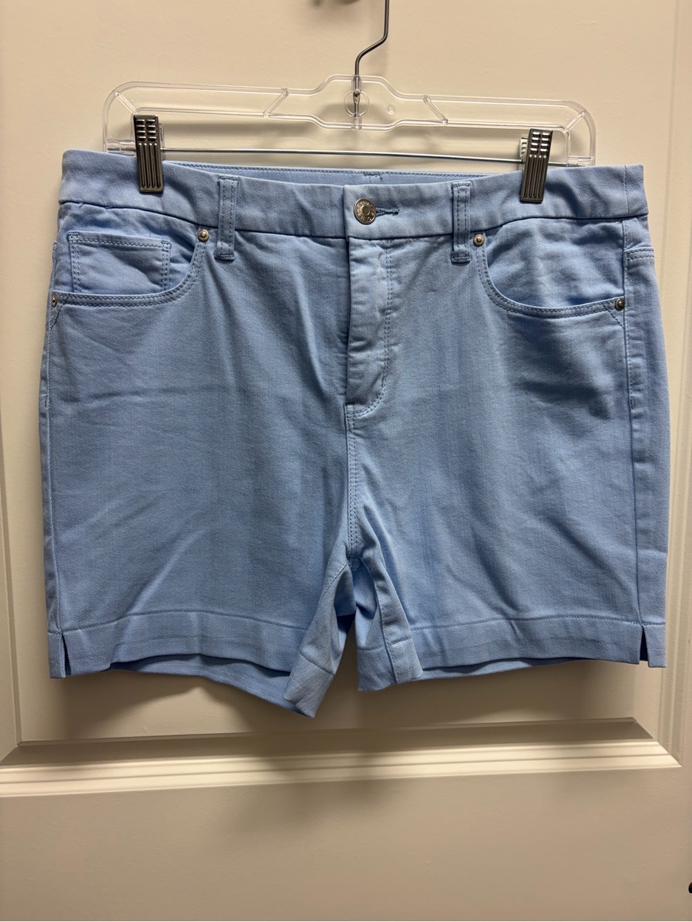 Chico's Blue Stretch Shorts